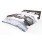 Rhinos on Icelandic Shores Duvet