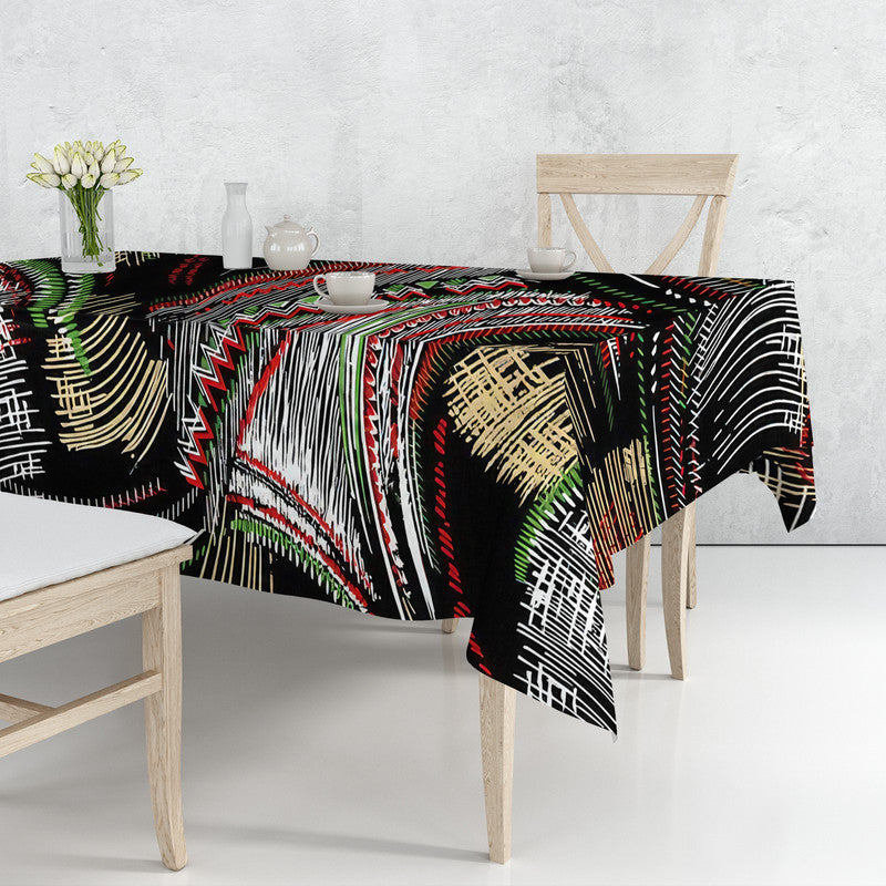 Rhythm Of Africa Rectangle Tablecloth