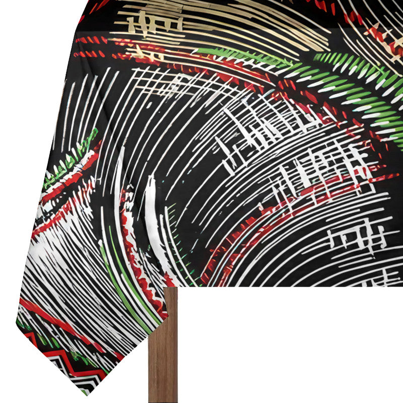 Rhythm Of Africa Rectangle Tablecloth