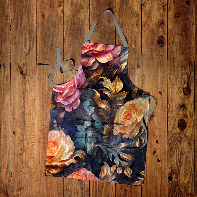 Rich Blooming Apron