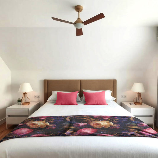 Rich Colours Light Bed Throw