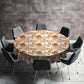 Rich Cream Round Tablecloth