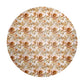 Rich Cream Round Tablecloth