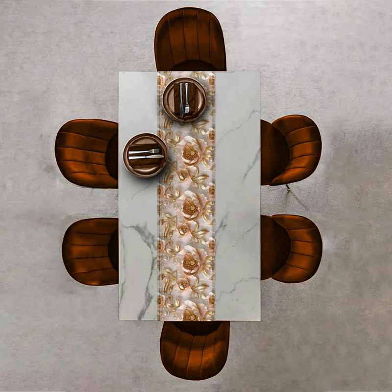 Rich Cream Table Runner