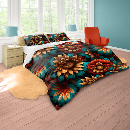 Rich Colours Duvet Cover Set