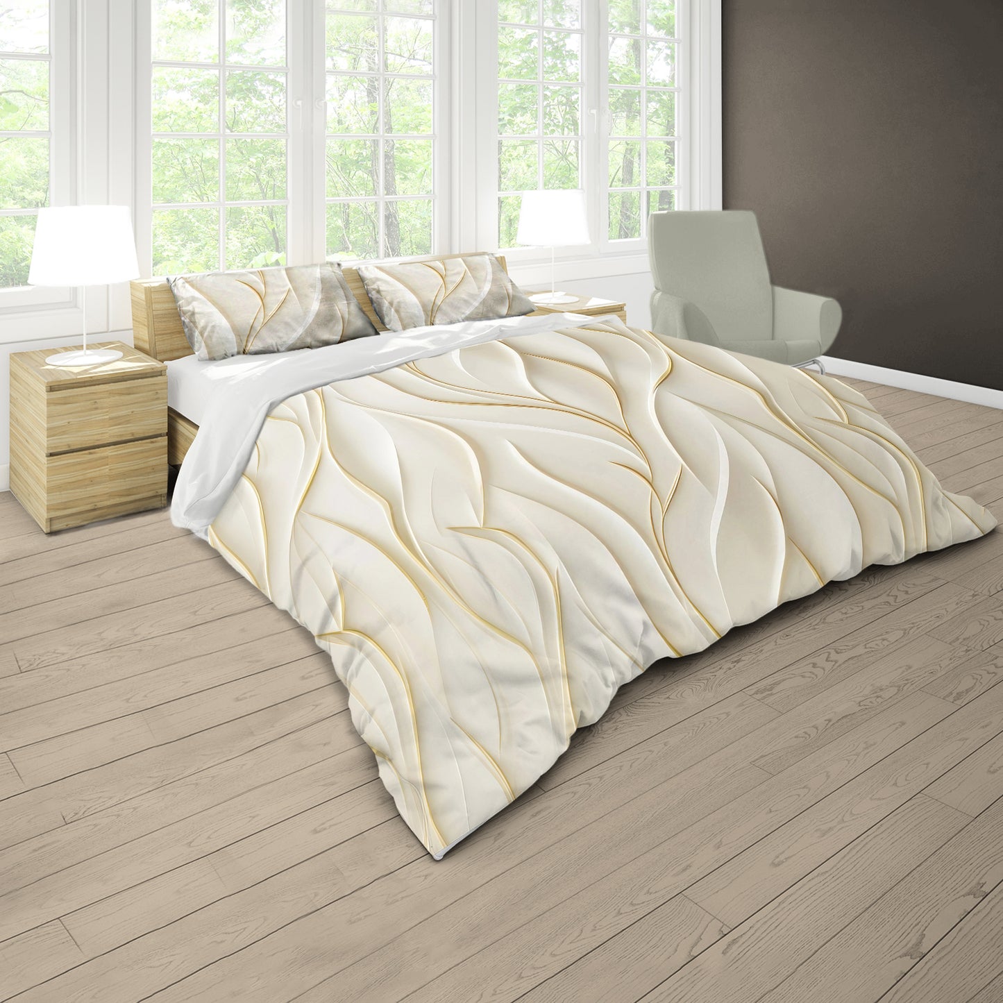 Rich Cream Duvet Cover Set
