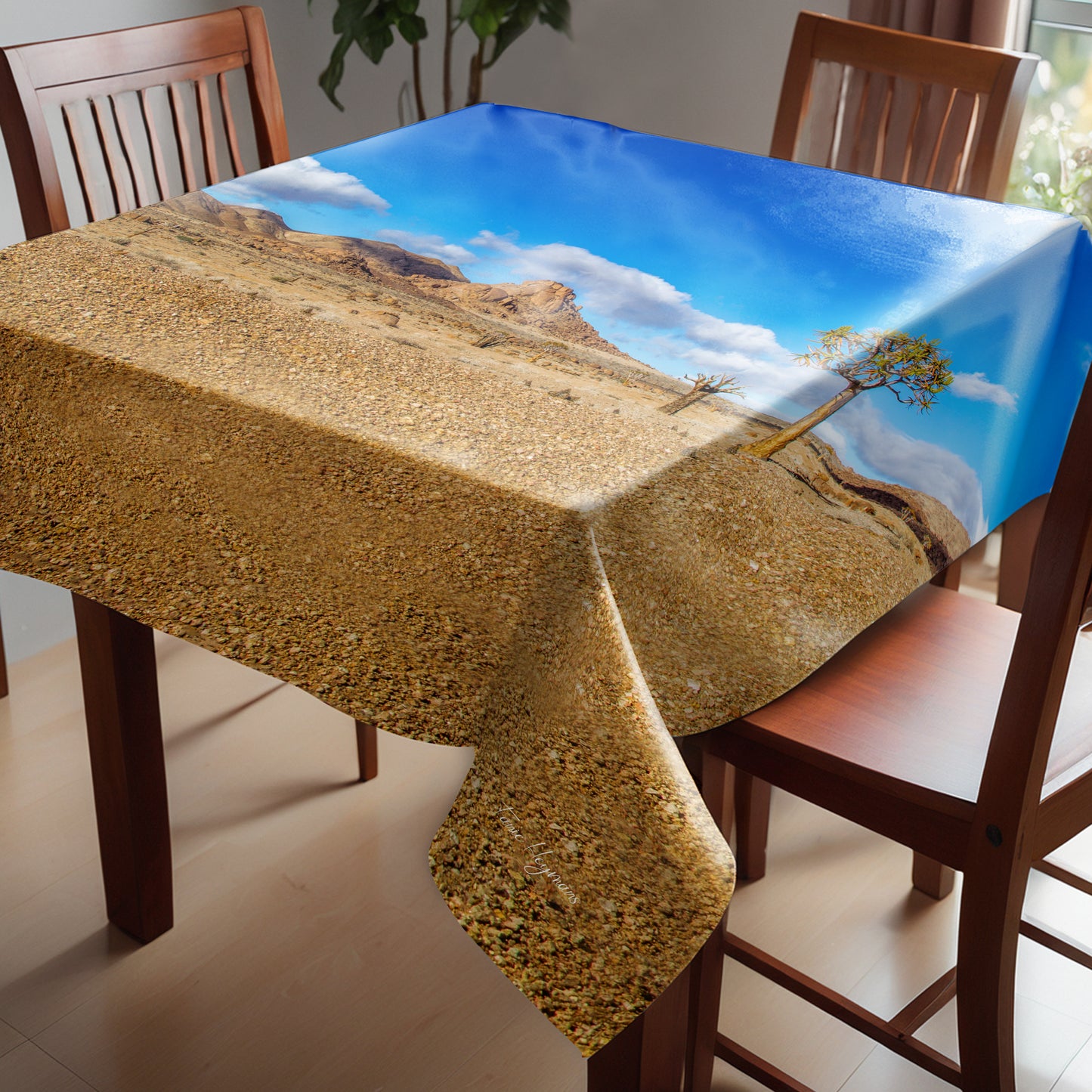 Richtersveld Landscape Square Tablecloth by Fanie Heymans