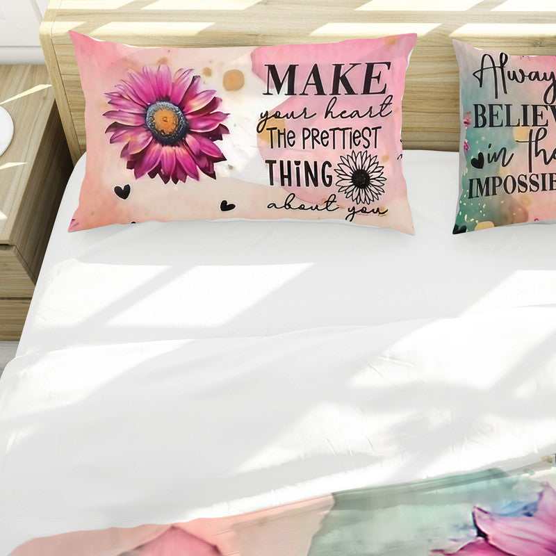 Rise Thrive Duvet Cover Set