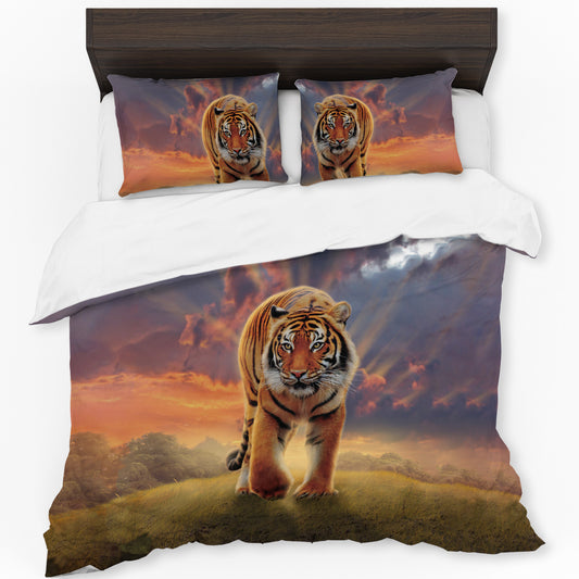 Rising Tiger Duvet Cover Set By Vincent Hie
