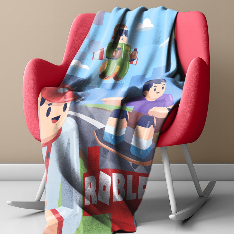 Roblox Sport Light Weight Fleece Blanket