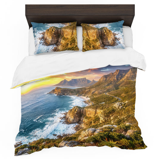 Rocky Beach Duvet Cover Set