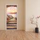 Roman Sunset Door Decoupage