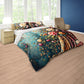Romantic Drapery Floral Duvet Cover Set