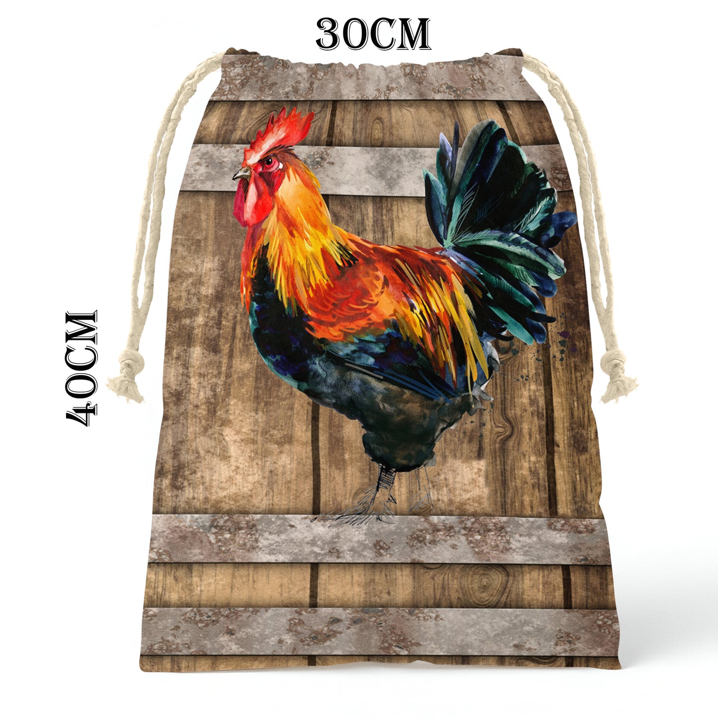 Rooster Gift Bag (Set of 2)