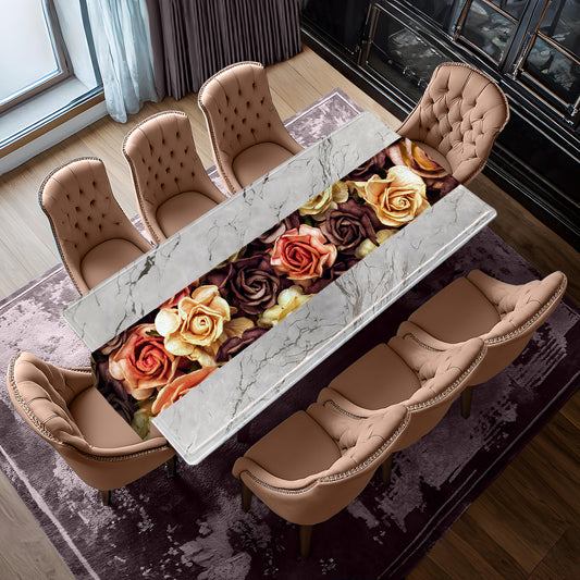 Rose Arrangement Table Runner By Mark van Vuuren