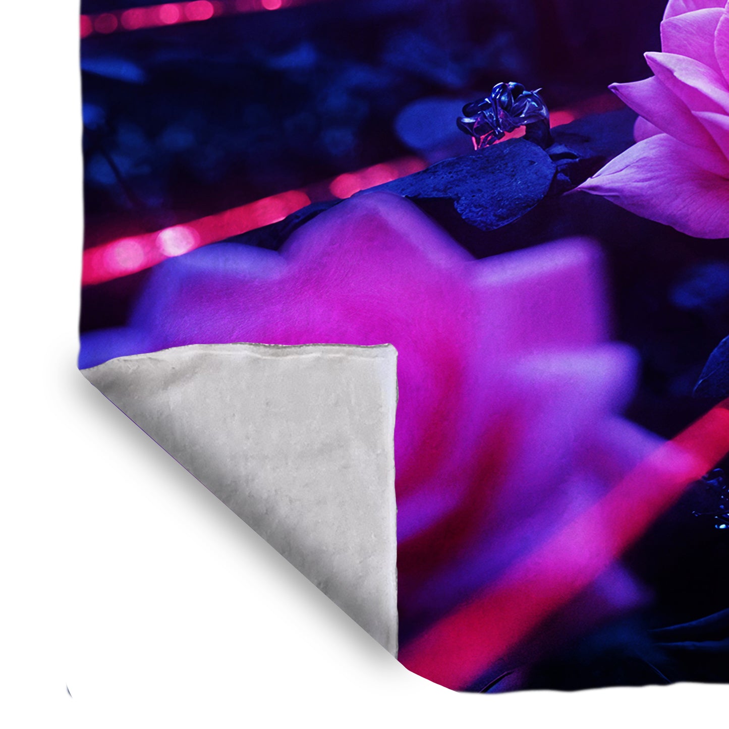 Rose Beams Bed Throw