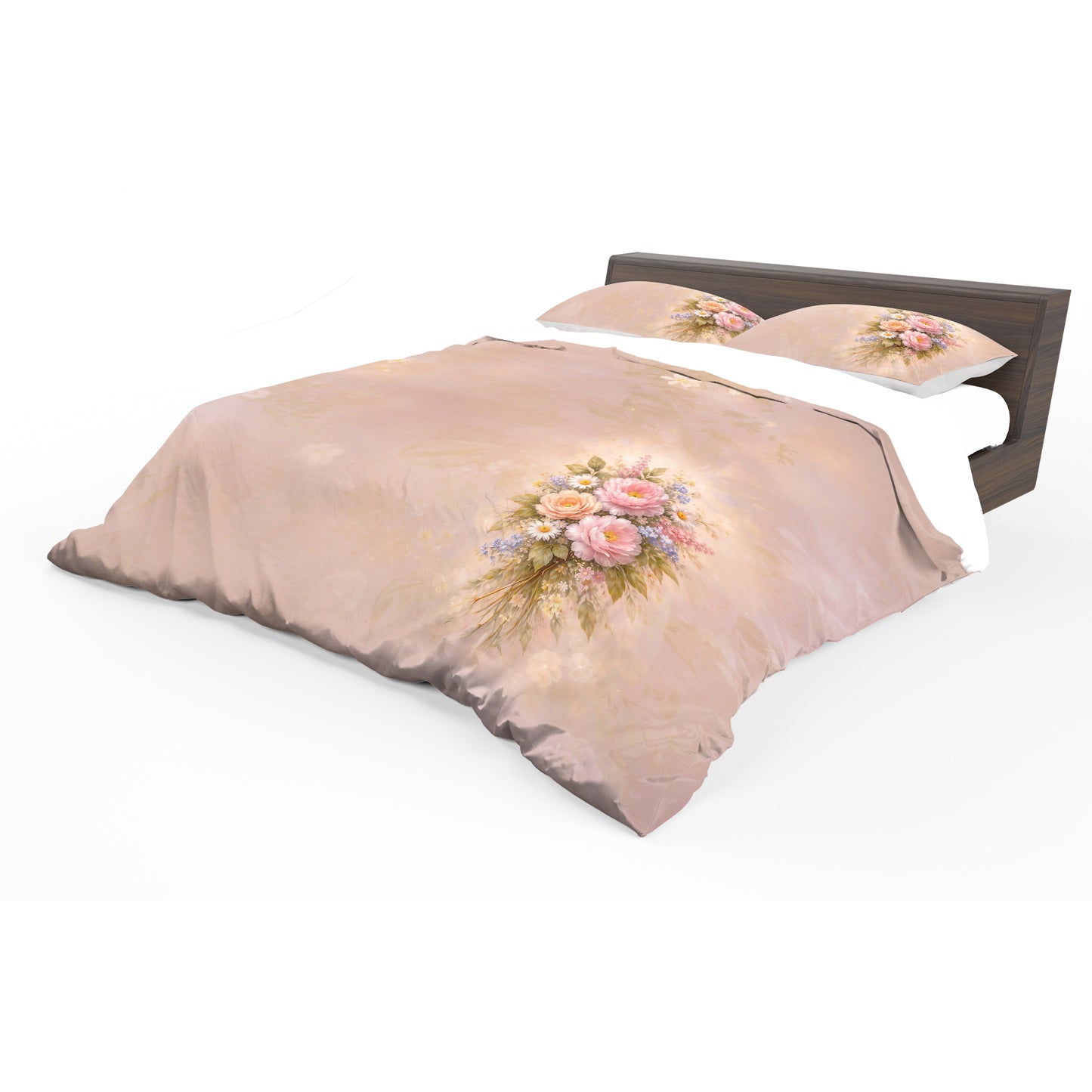 Rose Bouquet Duvet Cover Set