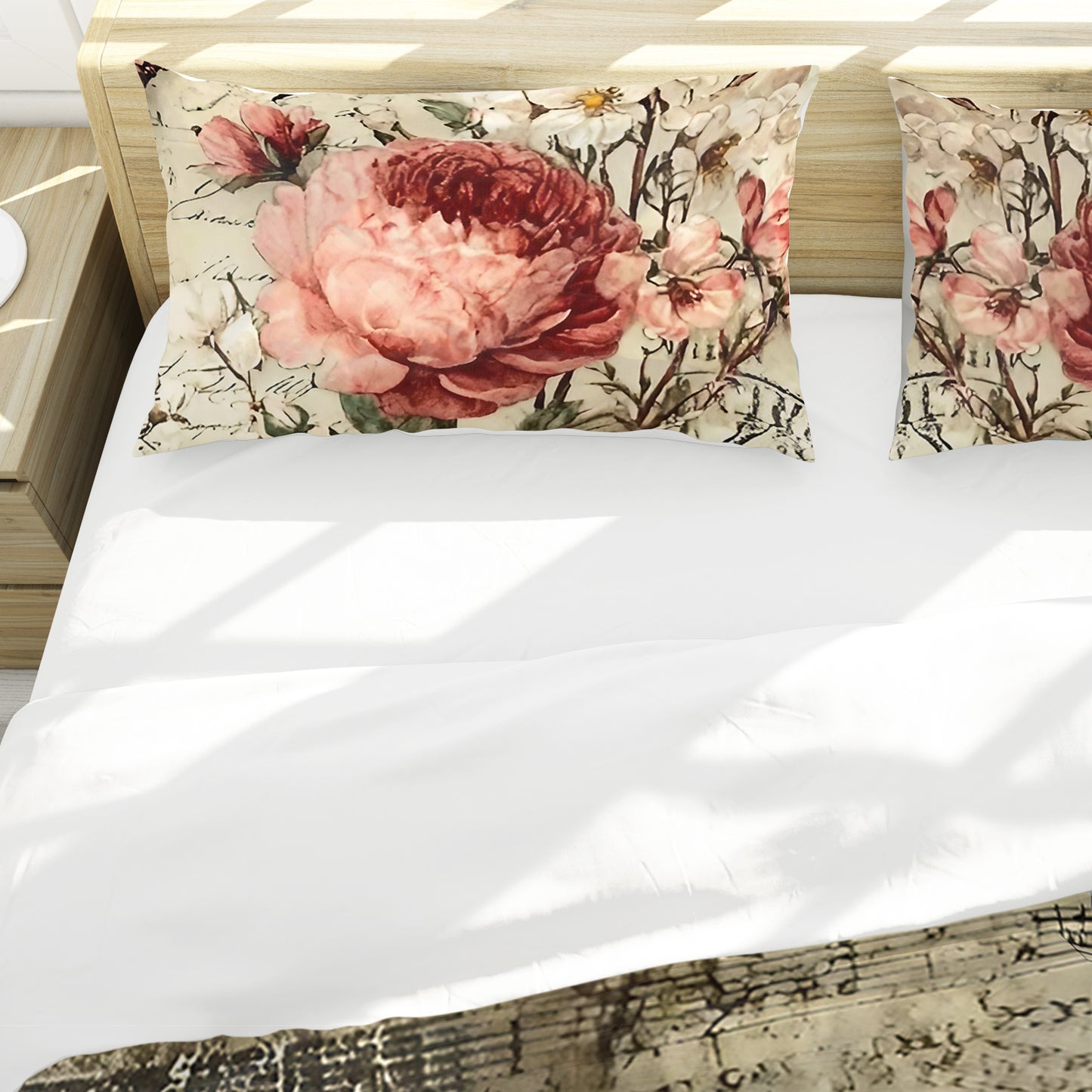 Rose Bouquet Duvet Cover Set