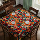 Rose Collage Square Tablecloth