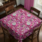 Rose Marble Pebble Mosaic Square Tablecloth