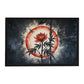 Rose in Space Abstract Dorr Mat