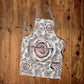 Roses Medium Length Apron By Mark Van Vuuren