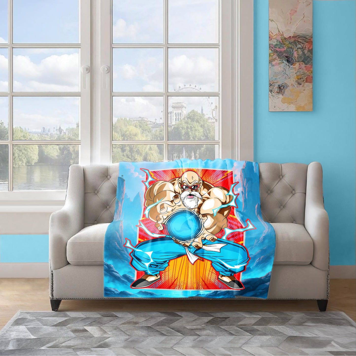 Roshi Fury Light Weight Fleece Blanket