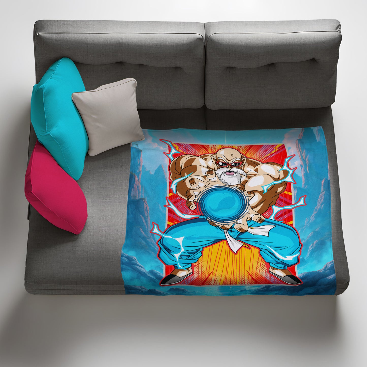 Roshi Fury Light Weight Fleece Blanket