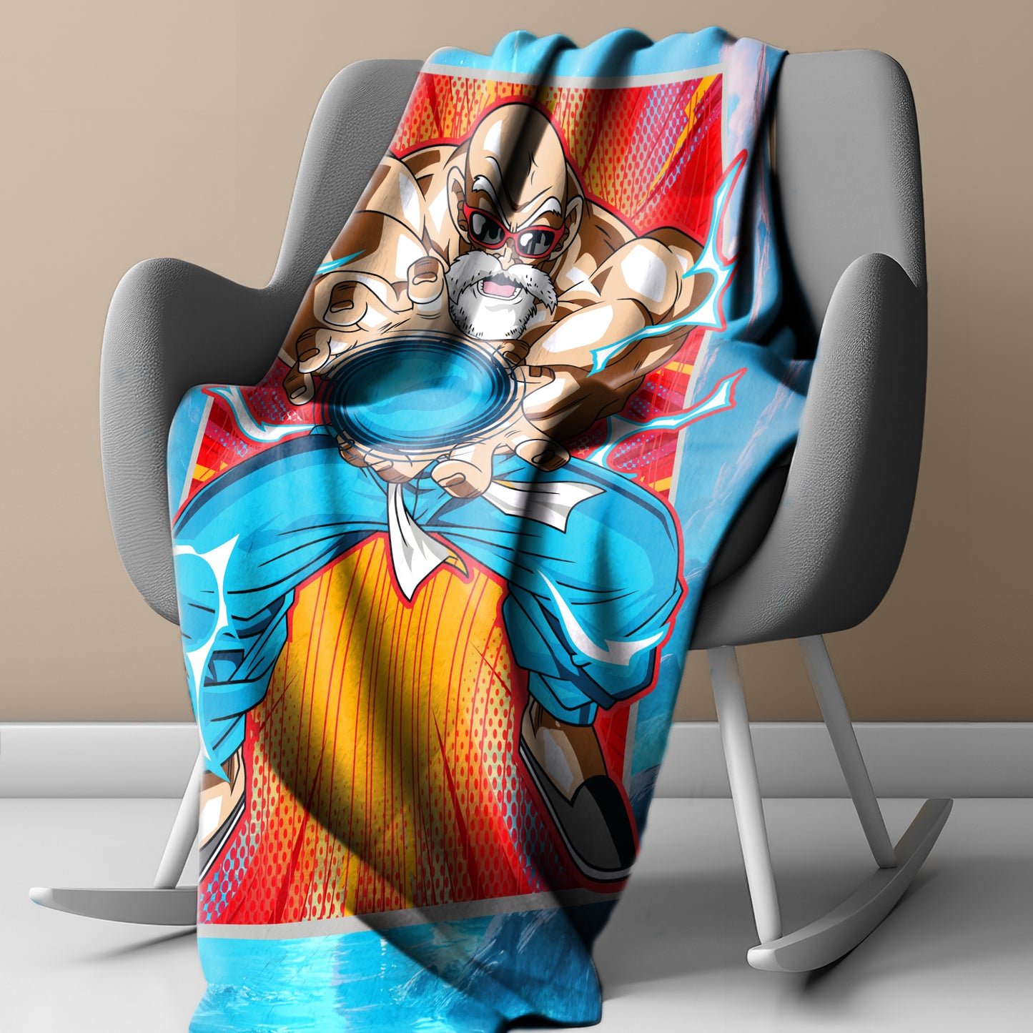 Roshi Fury Light Weight Fleece Blanket