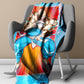 Roshi Fury Light Weight Fleece Blanket