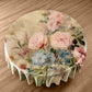 Rosy Haze Round Tablecloth