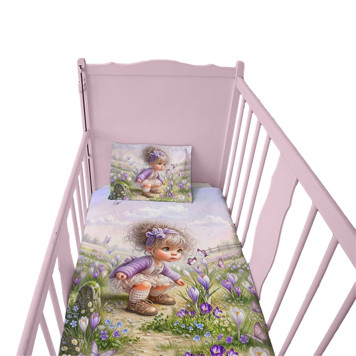 Rosy Cheeks Cot Set