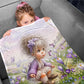 Rosy Cheeks Toddler Fleece Blanket