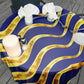 Royal Abstract Round Tablecloth