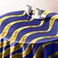 Royal Abstract Round Tablecloth
