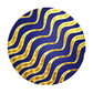Royal Abstract Round Tablecloth