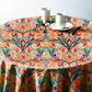 Royal Colours Round Tablecloth