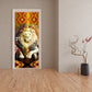 Royal Lion Door Decoupage