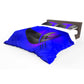 Royal Blue Abstract Pattern Duvet Cover Set