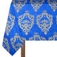 Royal Blue Baroque 3m Rectangle Tablecloth
