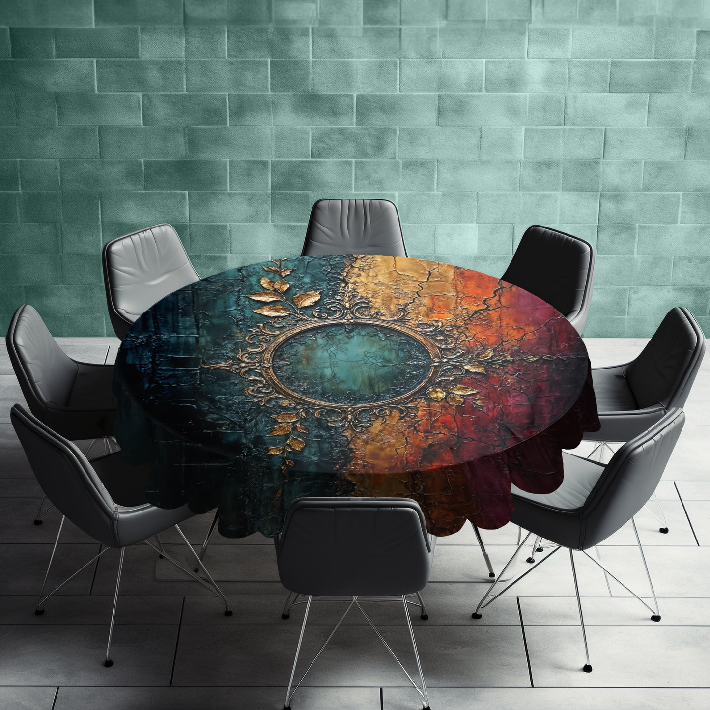 Royal Centre Piece Round Tablecloth