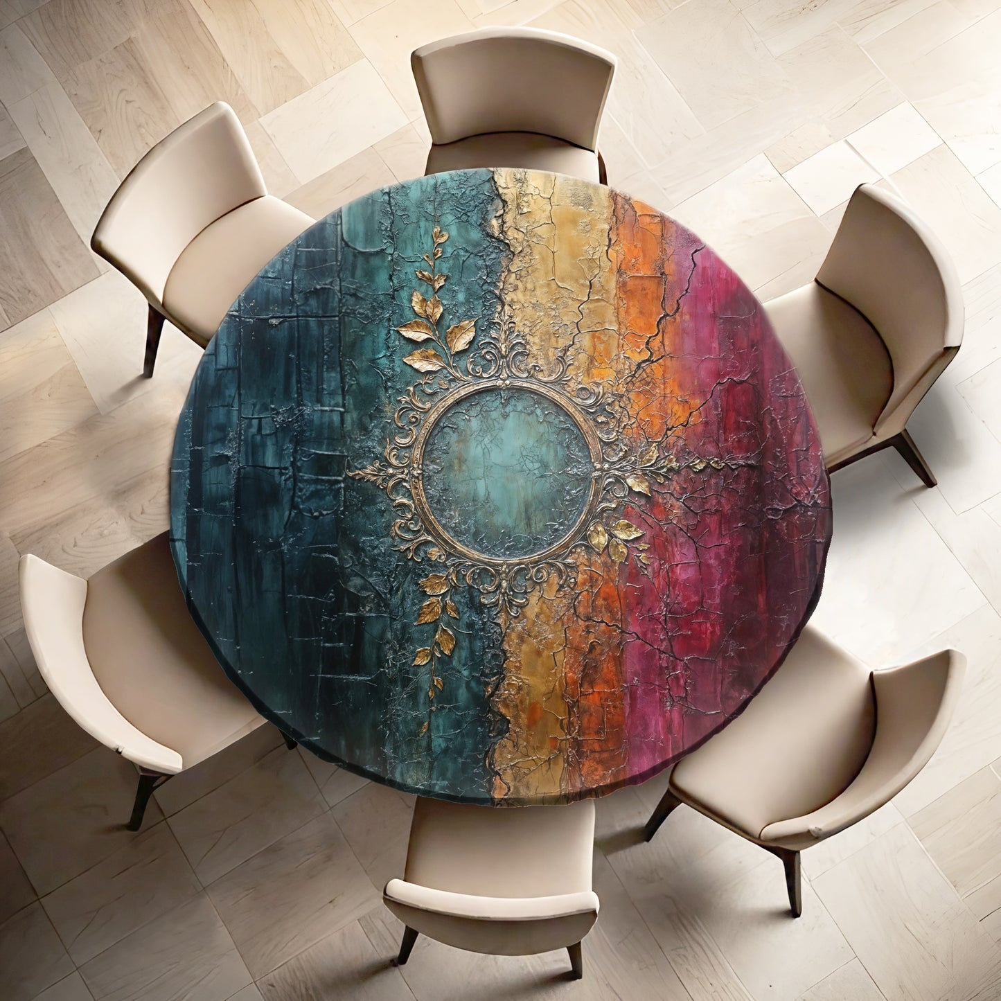 Royal Centre Piece Round Tablecloth