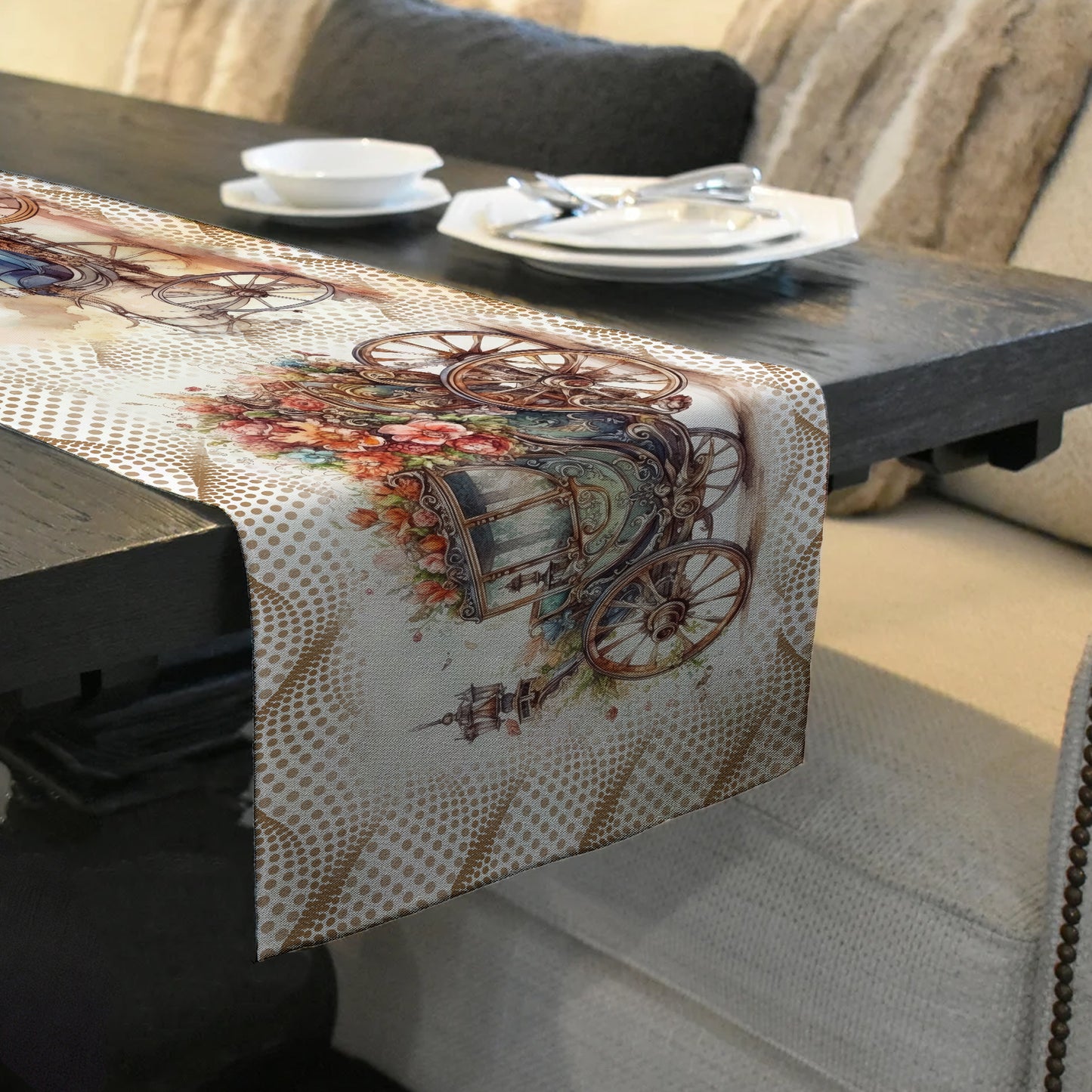 Royal Coaches Table Runner