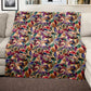 Royal Colour Dance Light Weight Fleece Blanket