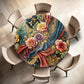 Royal High Tea Round Tablecloth