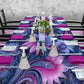 Royal Pink and Purple 3m Rectangle Tablecloth