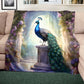 Royal Plumage Light Weight Fleece Blanket by Nathan Pieterse