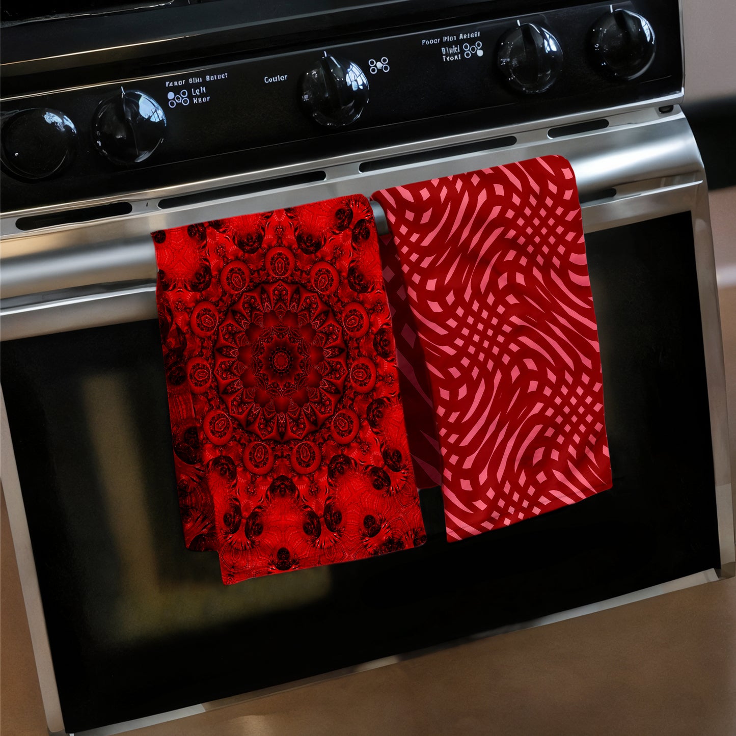 Royal Red Dish Cloth (Set of 3)