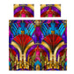 Royal Red and Blue Duvet Cover Set