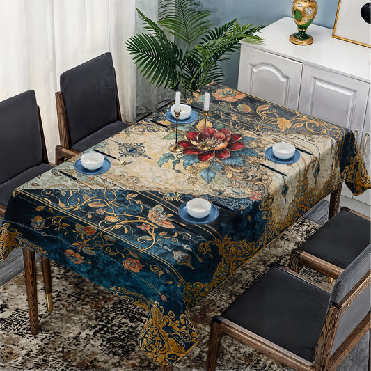 Royal Victorian Five Rectangle Tablecloth
